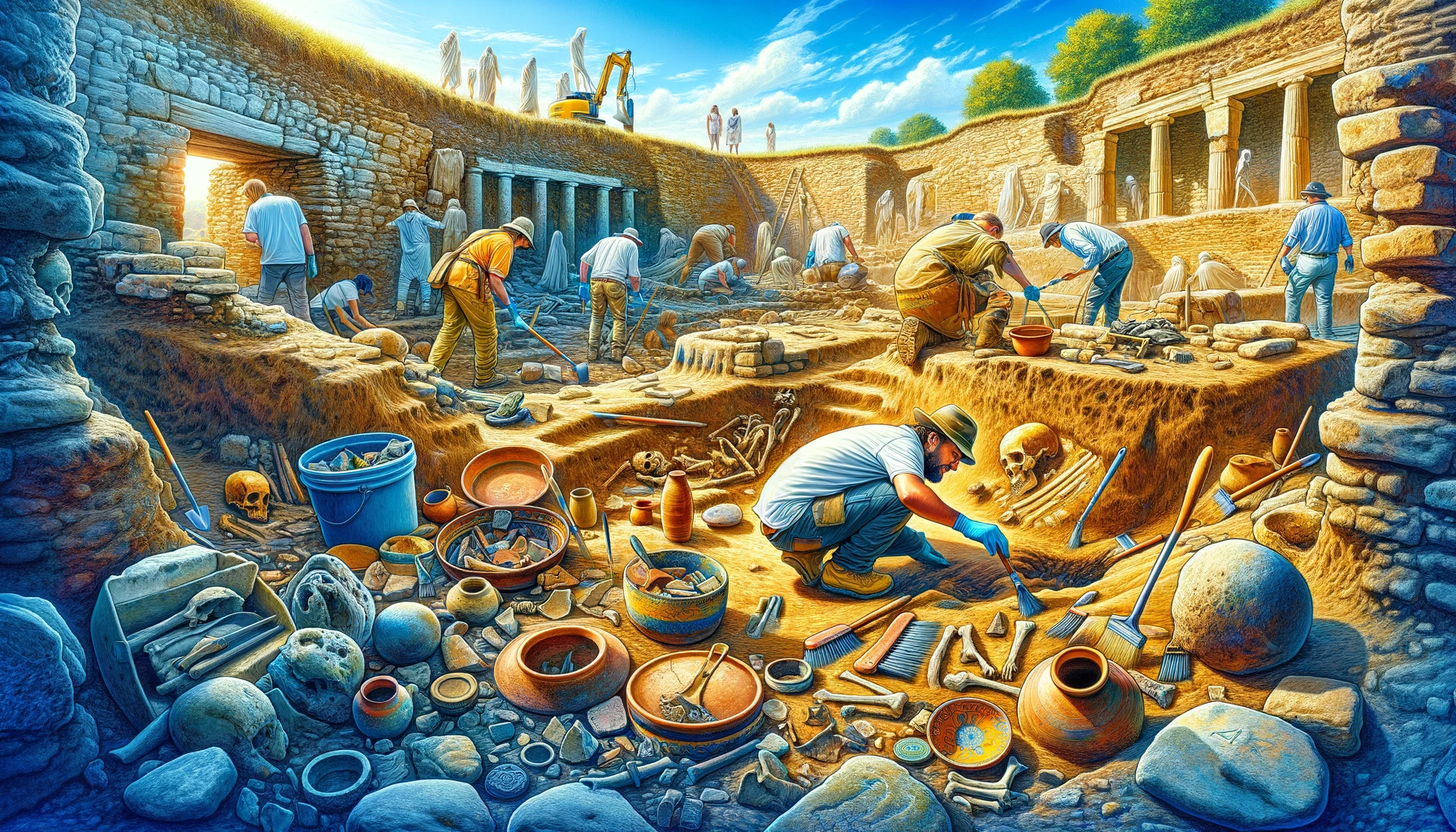 Археологические изыскания: окно в прошлое человечества